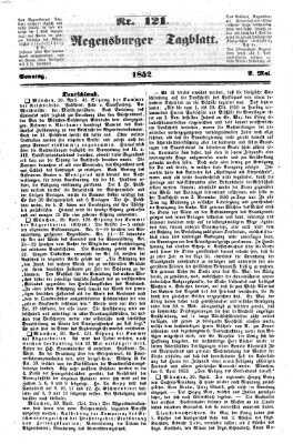 Regensburger Tagblatt Sonntag 2. Mai 1852