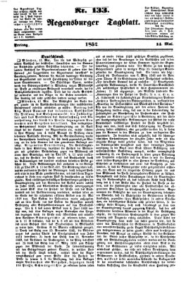 Regensburger Tagblatt Freitag 14. Mai 1852