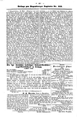 Regensburger Tagblatt Sonntag 24. April 1853