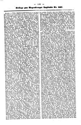 Regensburger Tagblatt Mittwoch 28. September 1853