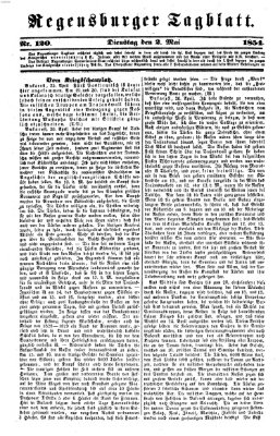 Regensburger Tagblatt Dienstag 2. Mai 1854