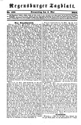 Regensburger Tagblatt Donnerstag 4. Mai 1854