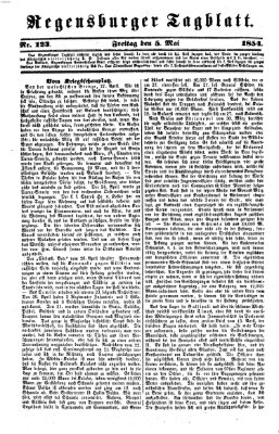 Regensburger Tagblatt Freitag 5. Mai 1854