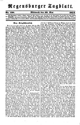 Regensburger Tagblatt Mittwoch 10. Mai 1854