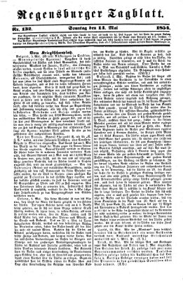 Regensburger Tagblatt Sonntag 14. Mai 1854