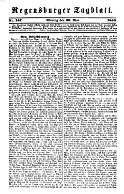 Regensburger Tagblatt Montag 29. Mai 1854