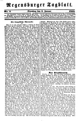 Regensburger Tagblatt Dienstag 2. Januar 1855