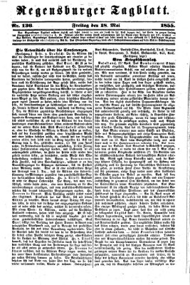 Regensburger Tagblatt Freitag 18. Mai 1855