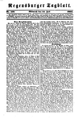 Regensburger Tagblatt Mittwoch 11. Juli 1855