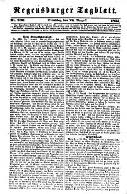 Regensburger Tagblatt Dienstag 28. August 1855