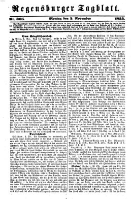 Regensburger Tagblatt Montag 5. November 1855