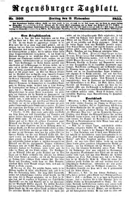 Regensburger Tagblatt Freitag 9. November 1855