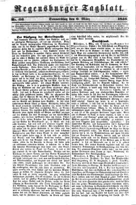 Regensburger Tagblatt Donnerstag 6. März 1856