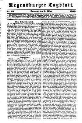 Regensburger Tagblatt Sonntag 9. März 1856