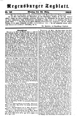 Regensburger Tagblatt Montag 31. März 1856