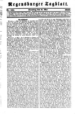 Regensburger Tagblatt Dienstag 6. Mai 1856