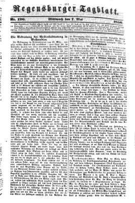 Regensburger Tagblatt Mittwoch 7. Mai 1856