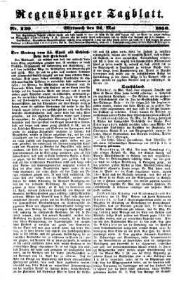 Regensburger Tagblatt Mittwoch 21. Mai 1856