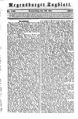 Regensburger Tagblatt Donnerstag 29. Mai 1856