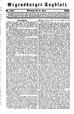 Regensburger Tagblatt Sonntag 8. Juni 1856