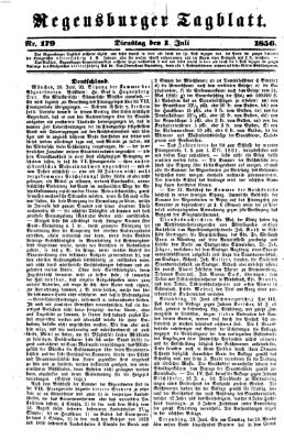 Regensburger Tagblatt Dienstag 1. Juli 1856