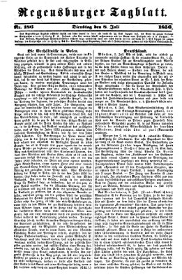 Regensburger Tagblatt Dienstag 8. Juli 1856