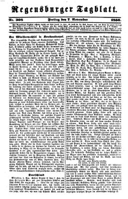 Regensburger Tagblatt Freitag 7. November 1856