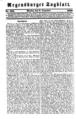 Regensburger Tagblatt Montag 8. Dezember 1856