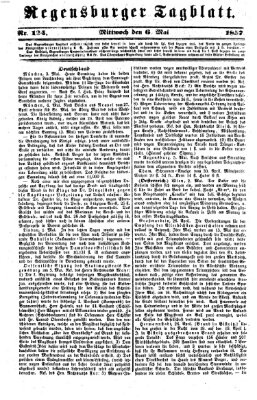 Regensburger Tagblatt Mittwoch 6. Mai 1857