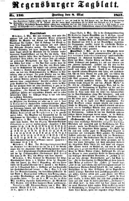 Regensburger Tagblatt Freitag 8. Mai 1857