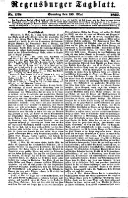 Regensburger Tagblatt Sonntag 10. Mai 1857