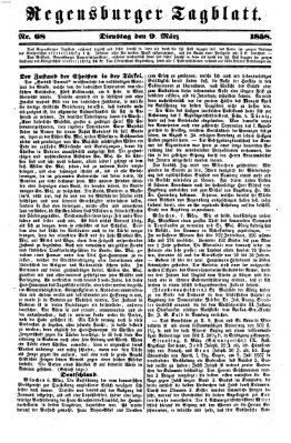 Regensburger Tagblatt Dienstag 9. März 1858