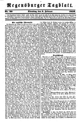 Regensburger Tagblatt Dienstag 8. Februar 1859