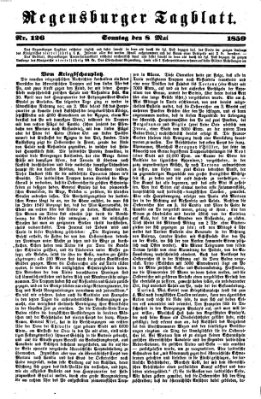 Regensburger Tagblatt Sonntag 8. Mai 1859