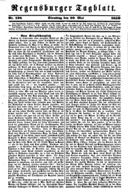 Regensburger Tagblatt Dienstag 10. Mai 1859