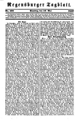 Regensburger Tagblatt Samstag 14. Mai 1859