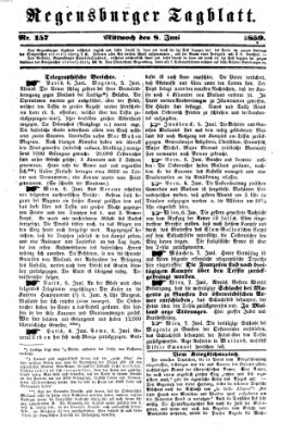 Regensburger Tagblatt Mittwoch 8. Juni 1859