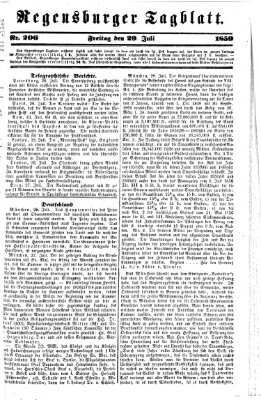 Regensburger Tagblatt Freitag 29. Juli 1859