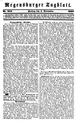 Regensburger Tagblatt Freitag 4. November 1859