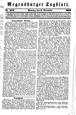 Regensburger Tagblatt Sonntag 6. November 1859