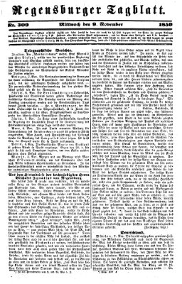 Regensburger Tagblatt Mittwoch 9. November 1859