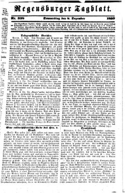 Regensburger Tagblatt Donnerstag 8. Dezember 1859