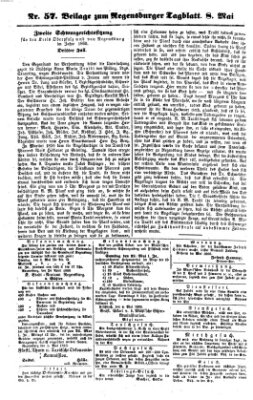 Regensburger Tagblatt Sonntag 8. Mai 1859