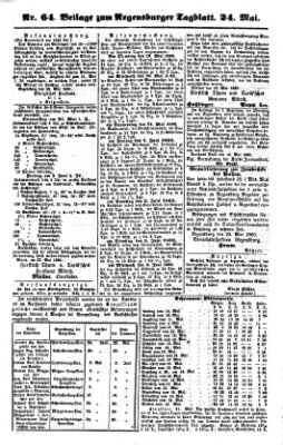 Regensburger Tagblatt Dienstag 24. Mai 1859