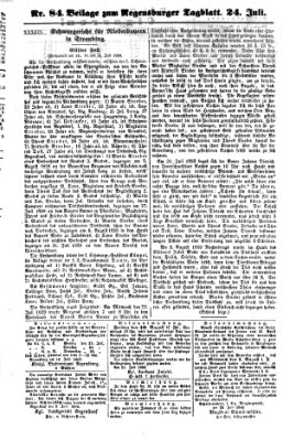 Regensburger Tagblatt Dienstag 24. Juli 1860