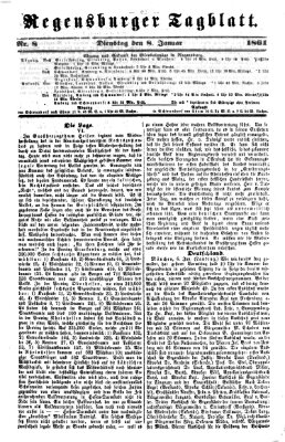 Regensburger Tagblatt Dienstag 8. Januar 1861