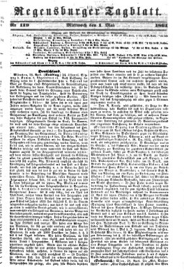 Regensburger Tagblatt Mittwoch 1. Mai 1861