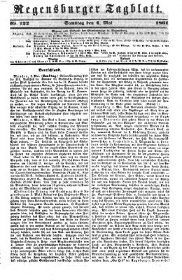 Regensburger Tagblatt Samstag 4. Mai 1861