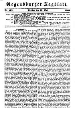 Regensburger Tagblatt Freitag 10. Mai 1861