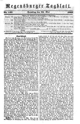 Regensburger Tagblatt Samstag 25. Mai 1861